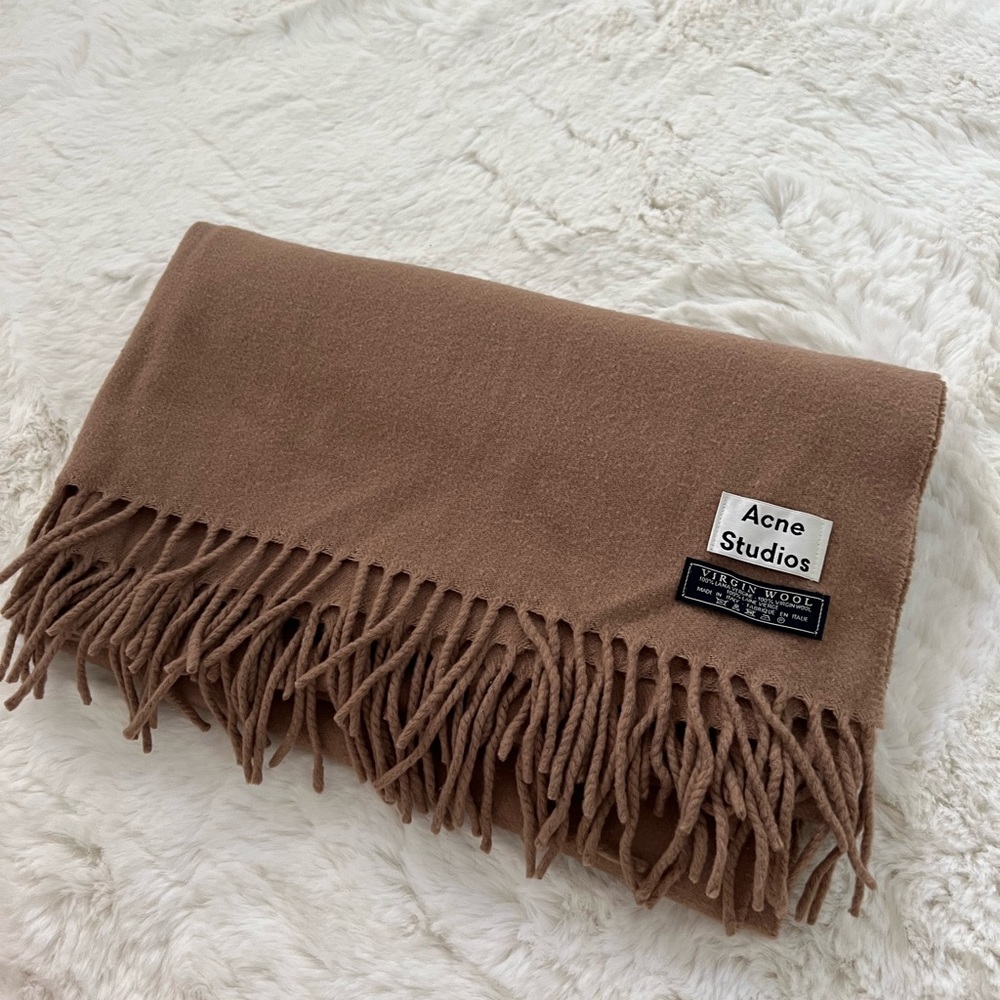 Acne studios wool scarf